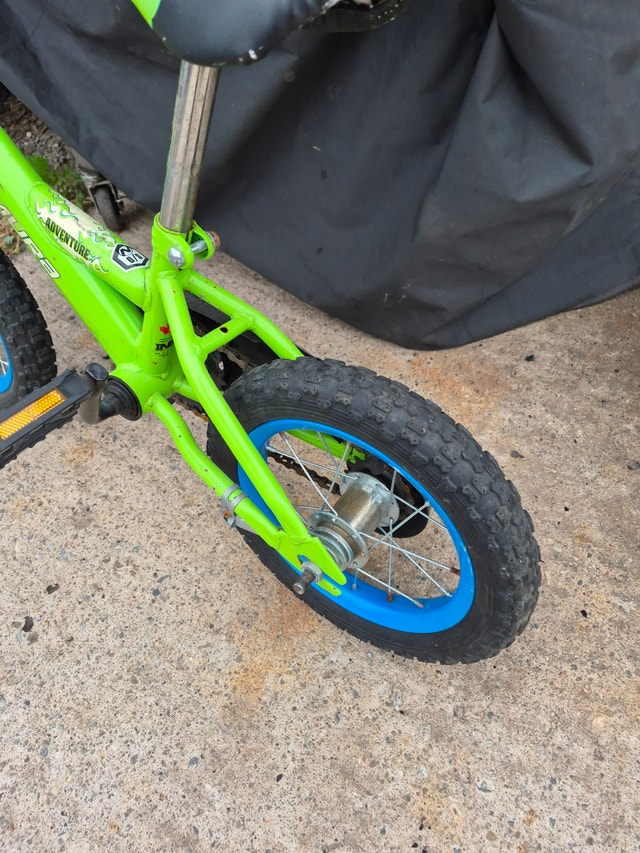 12.5'' wheel bike green Nakamura adventure youth - photo 2
