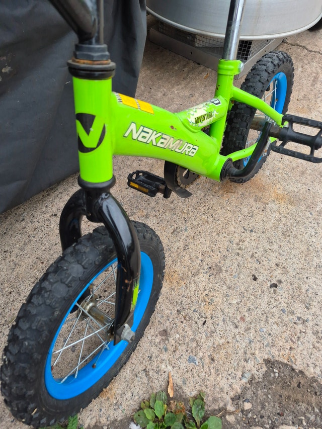 12.5'' wheel bike green Nakamura adventure youth - photo 5