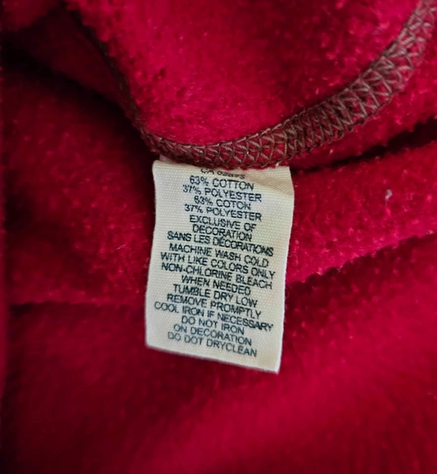 American Eagle Women's Red Half-Zip Pullover Fleece Hoodie - Siz - photo 4