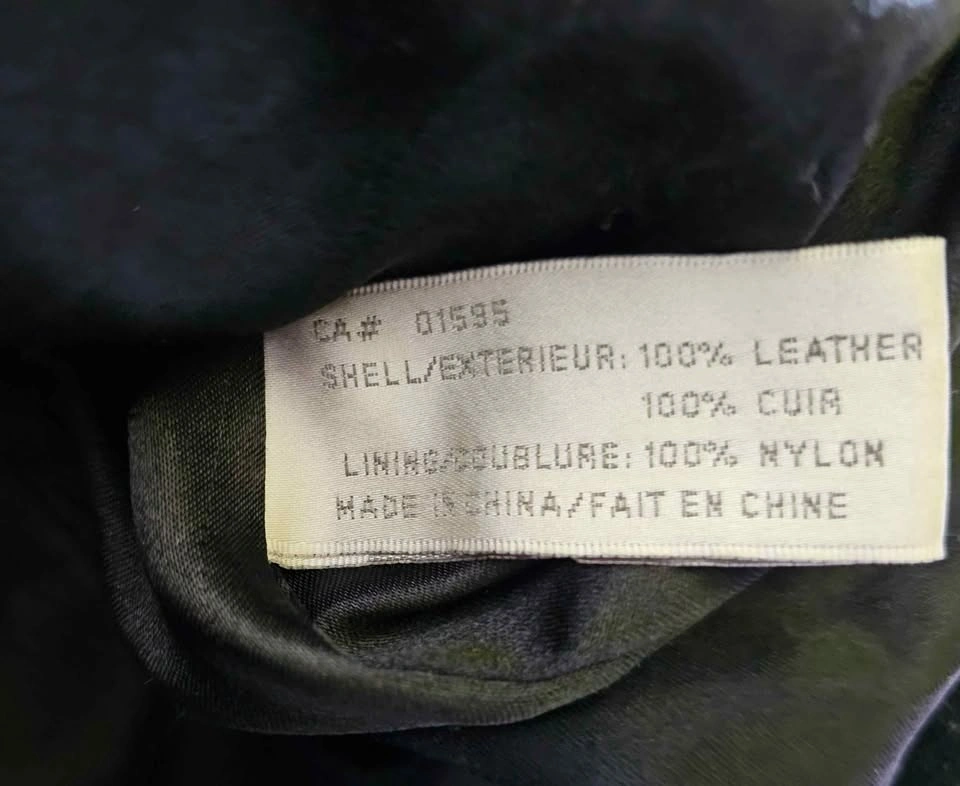 FAIRWEATHER Women's Black 100% Genuine Leather Zip-Up Jacket - S - photo 4