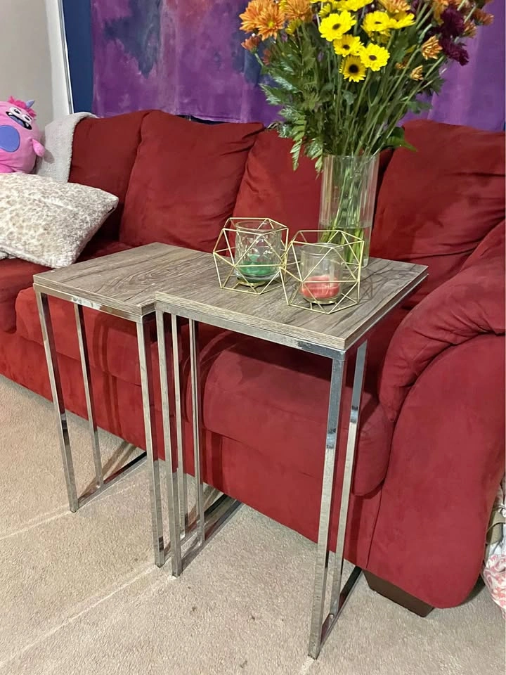 2pc Portable side table / Laptop stand for couch