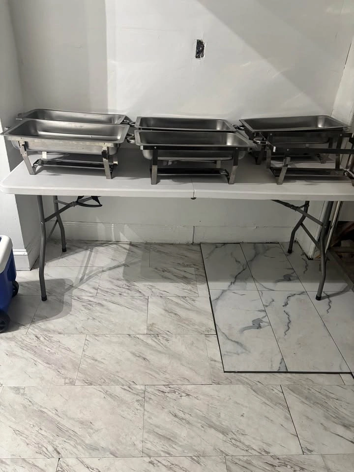 (6) 6ft Portable Rectangle Foldable Tables - photo 3