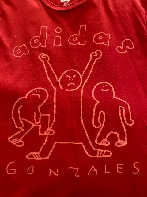 Adidas Gonzales red T shirt size XL - photo 2