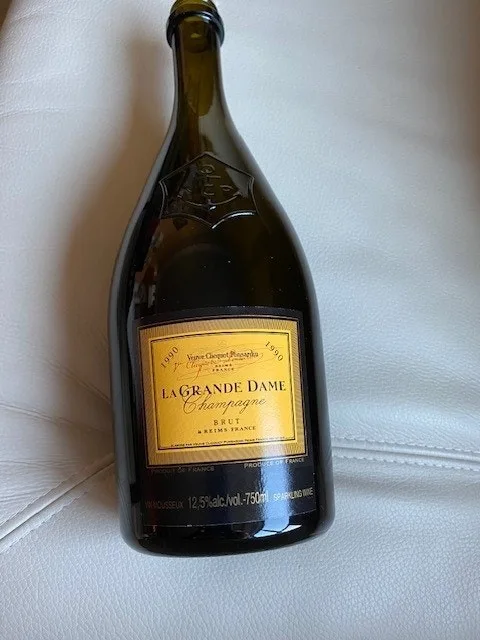 Veuve Cliquot 1990 Champagne botttle EMPTY