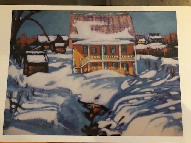30 Greeting cards by Quebec artist Gilles Bedard.