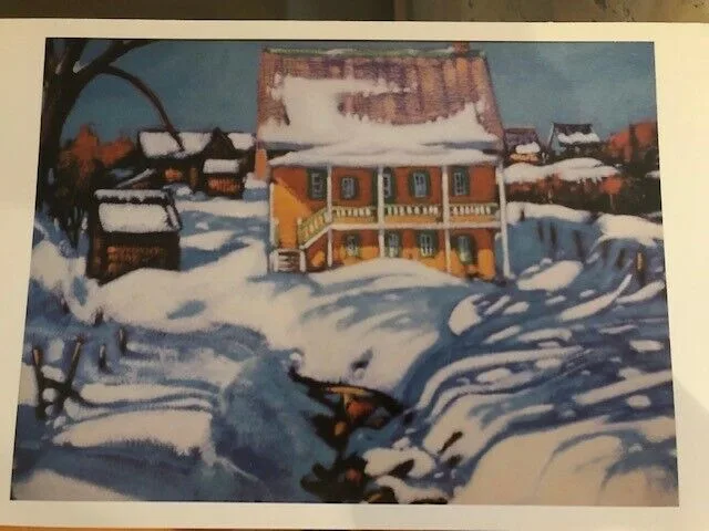 30 Greeting cards by Quebec artist Gilles Bedard.