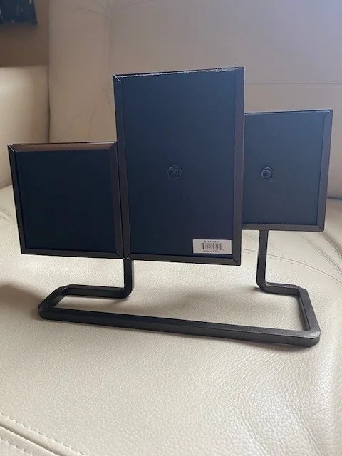 Metal 3 picture photo frame image indicator(3)