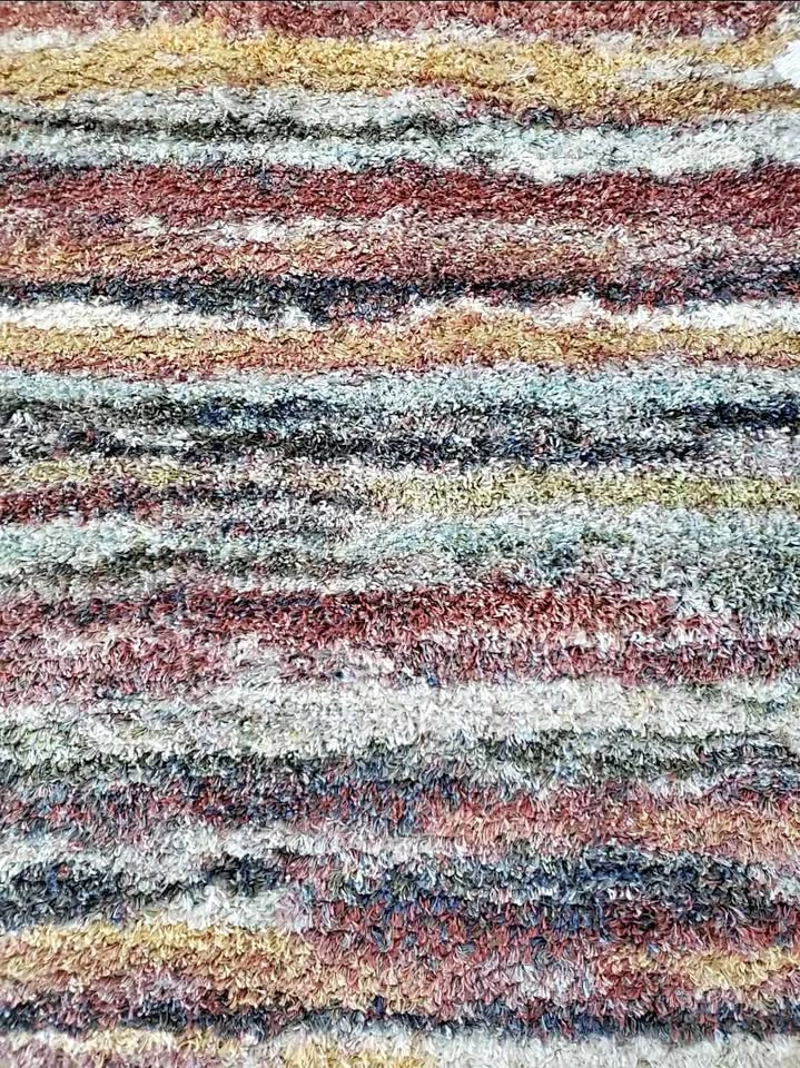 HUGE 9x12 colorful shag rug