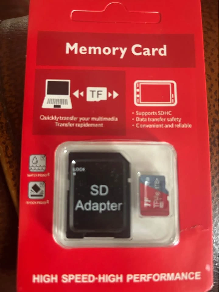1TB Micro SD Card with adapter Class 10 U3