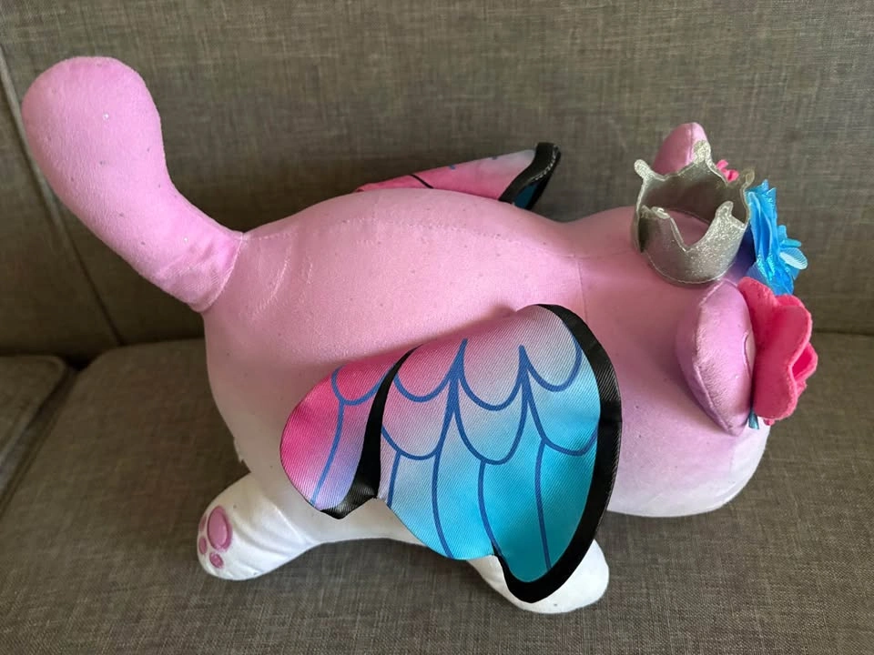 Official Aphmau 11" Large Fairy Cat MeeMeows Plush - Rare - photo 4