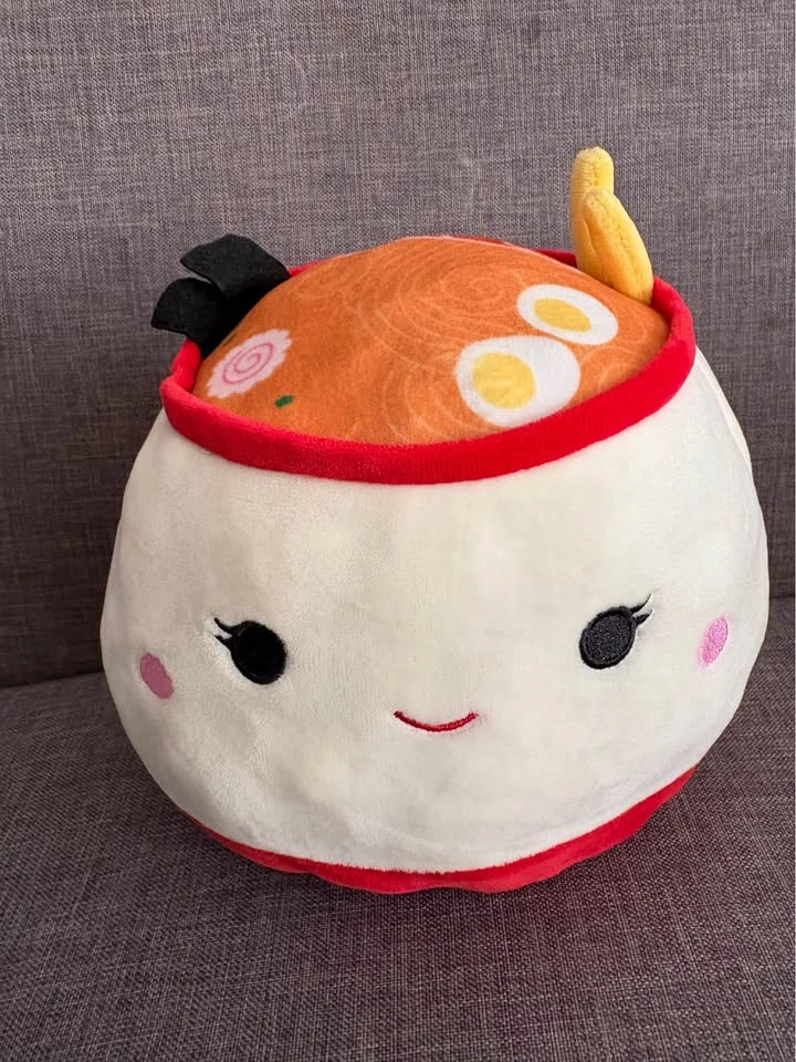Squishmallows 7” Shun the Sushi and Raisy the Ramen Flipamallows - photo 5