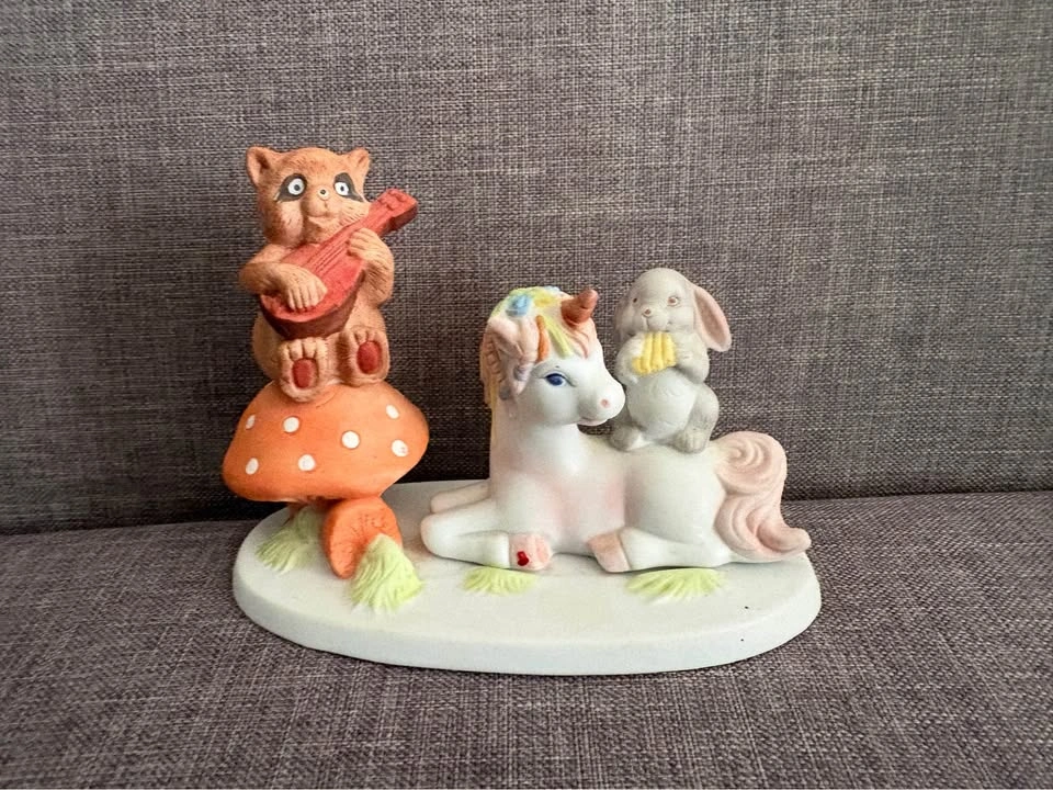 Vintage 1985 Willitts Designs Porcelain Figurine - Woodland Anim - photo 2