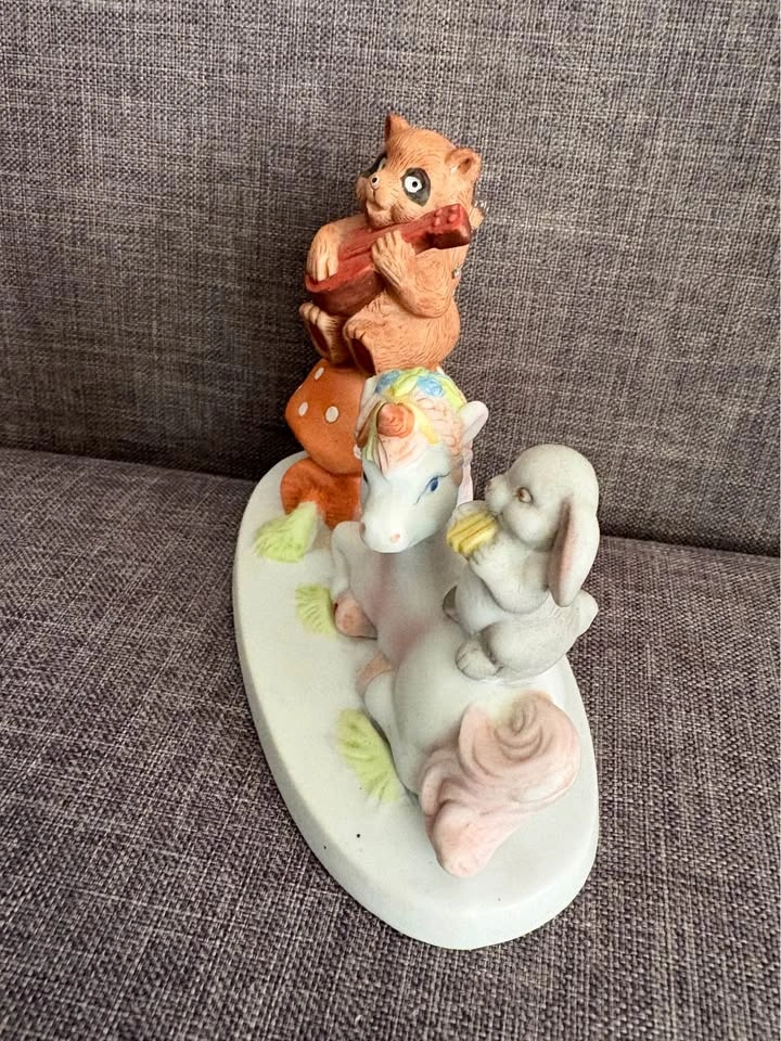 Vintage 1985 Willitts Designs Porcelain Figurine - Woodland Anim - photo 3