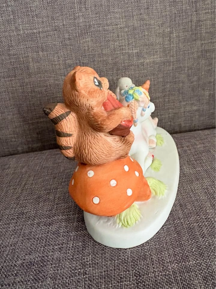 Vintage 1985 Willitts Designs Porcelain Figurine - Woodland Anim - photo 5