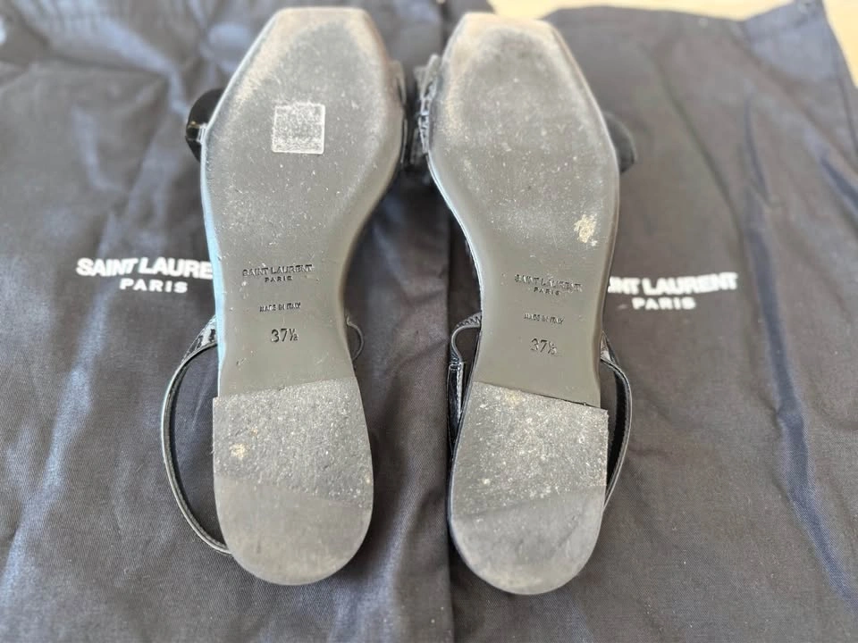 Saint Laurent Slingback Sandals - photo 3