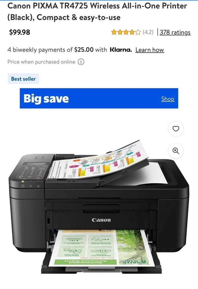 Canon PIXMA TR4725 printer - photo 4