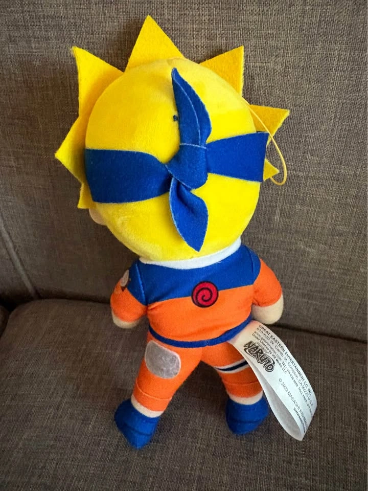 Official Great Eastern Entertainment Naruto Uzumaki 8" Movable P - photo 3