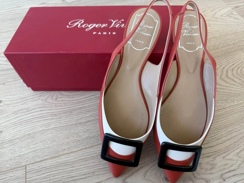 Roger Vivier Slingback Flats Size 37.5 - photo 3