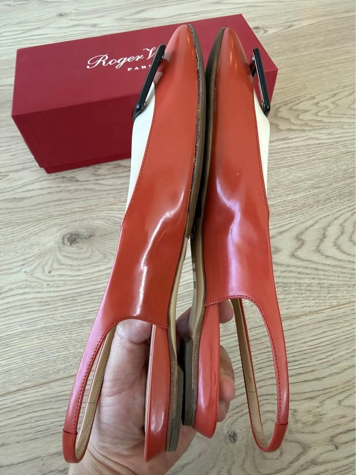 Roger Vivier Slingback Flats Size 37.5 - photo 5