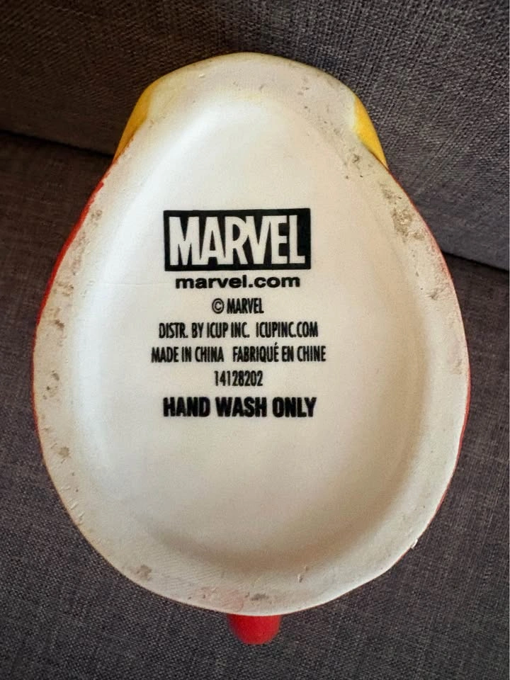 Official Marvel Comics Iron Man 3D Sculpted 19oz Ceramic Mug - photo 5