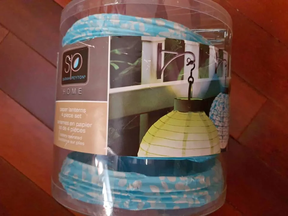 New in box 8" LED Paper Lanterns thumbnail