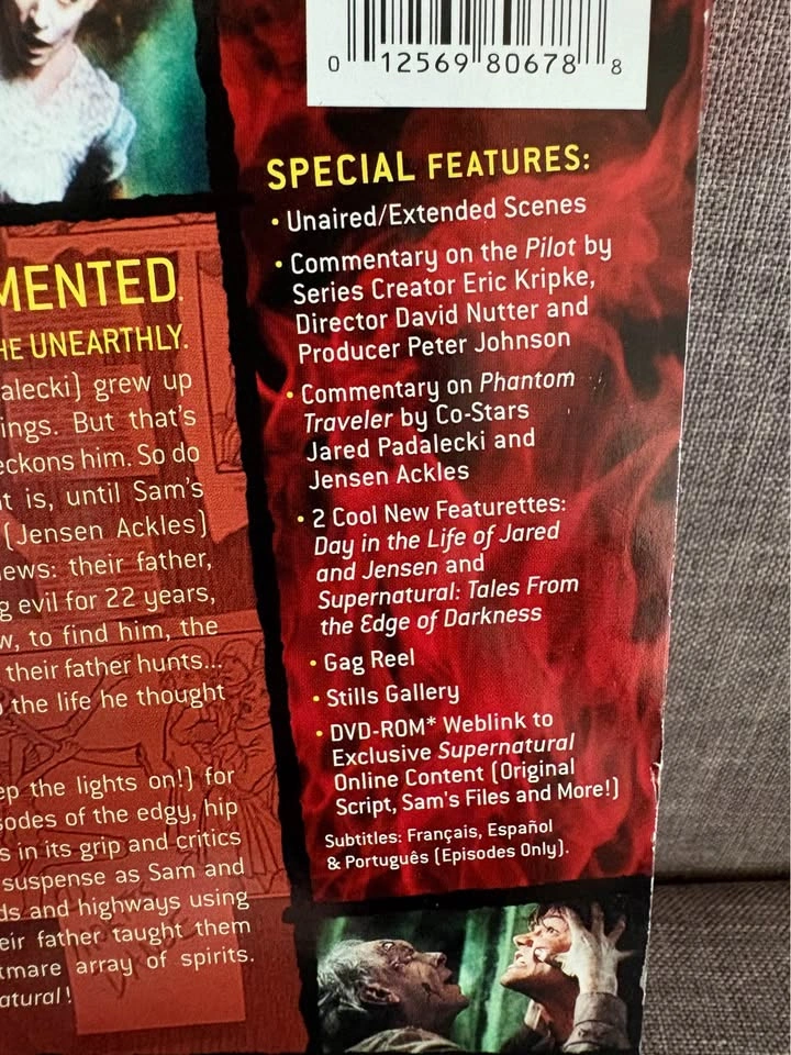 Supernatural Season 1 dvd set - photo 3