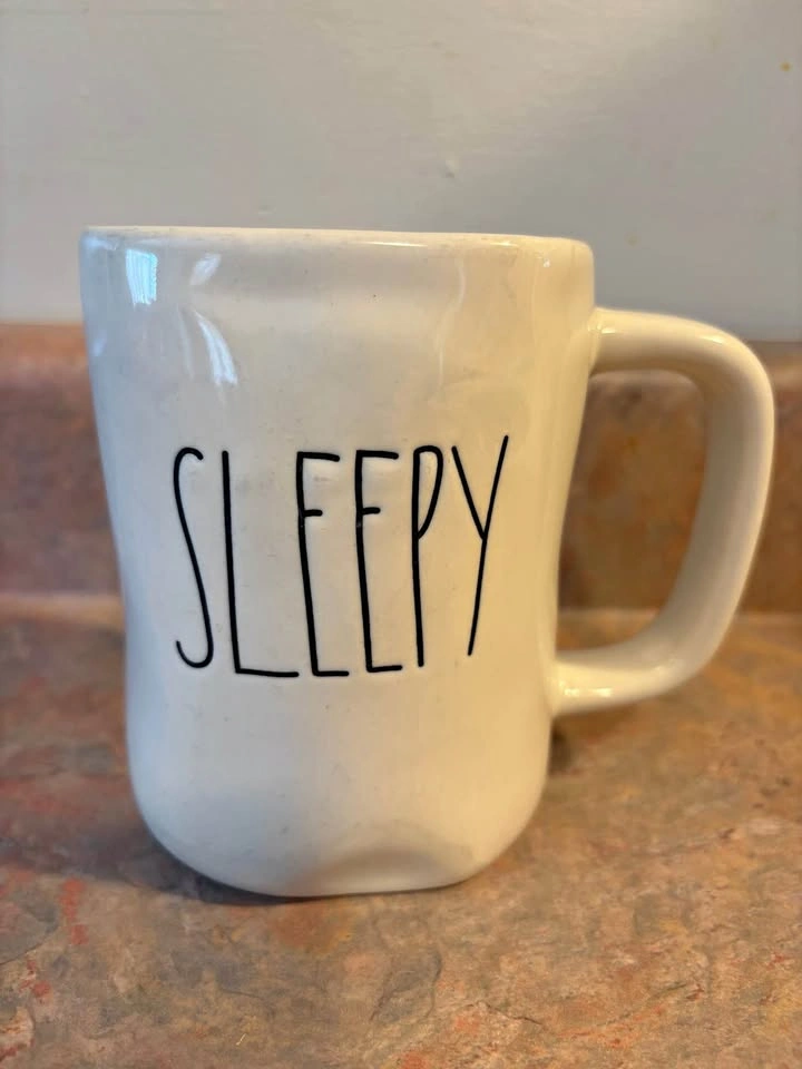 Rae Dunn Artisan Collection Sleepy Mug