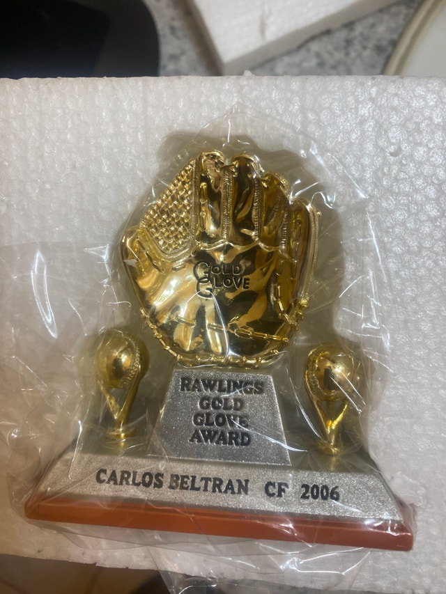 Rawlings Gold Glove Award Carlos Beltran 2006