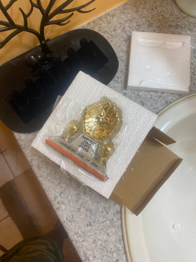 Rawlings Gold Glove Award Carlos Beltran 2006 - photo 2
