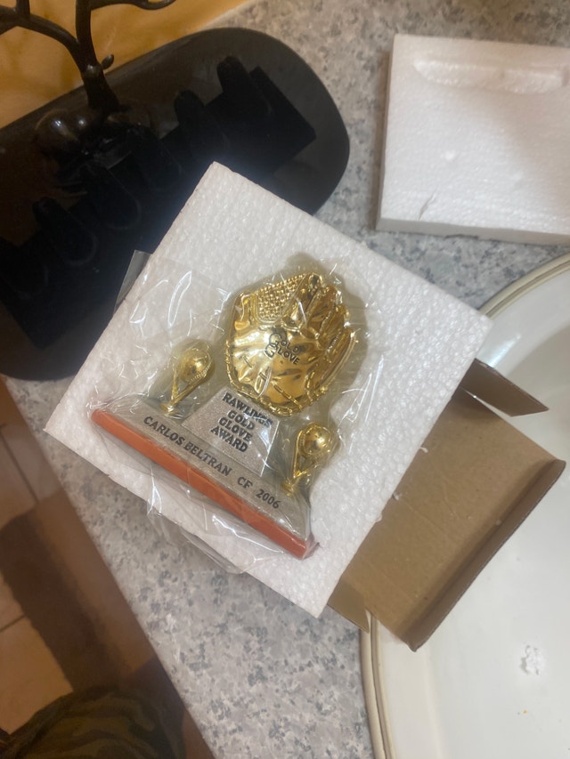 Rawlings Gold Glove Award Carlos Beltran 2006 - photo 3