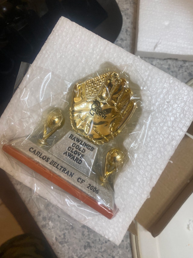 Rawlings Gold Glove Award Carlos Beltran 2006 - photo 4