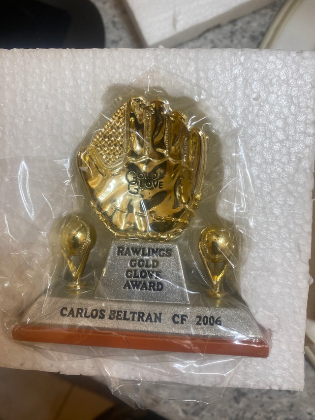Rawlings Gold Glove Award Carlos Beltran 2006 - photo 5