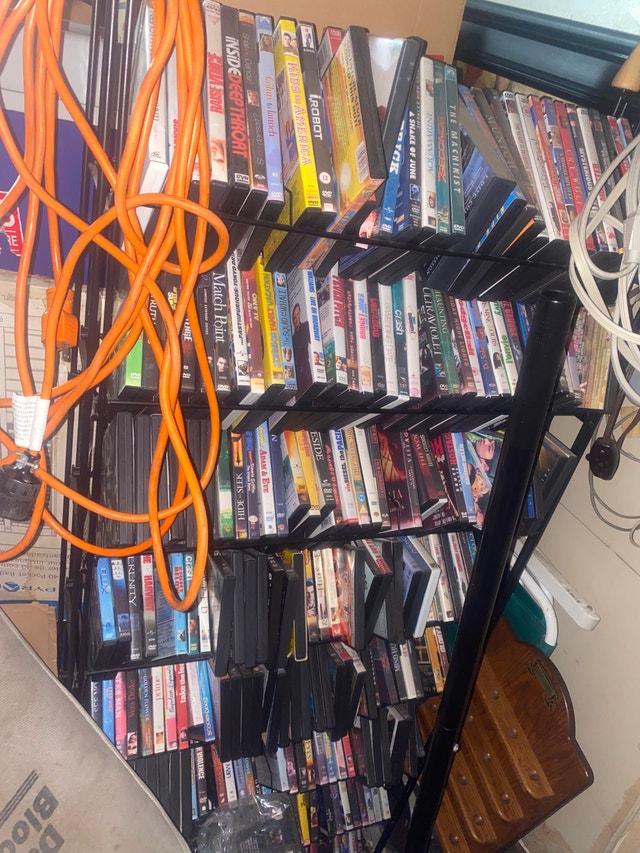 DVD Tower with large collection of DVDs - photo 2
