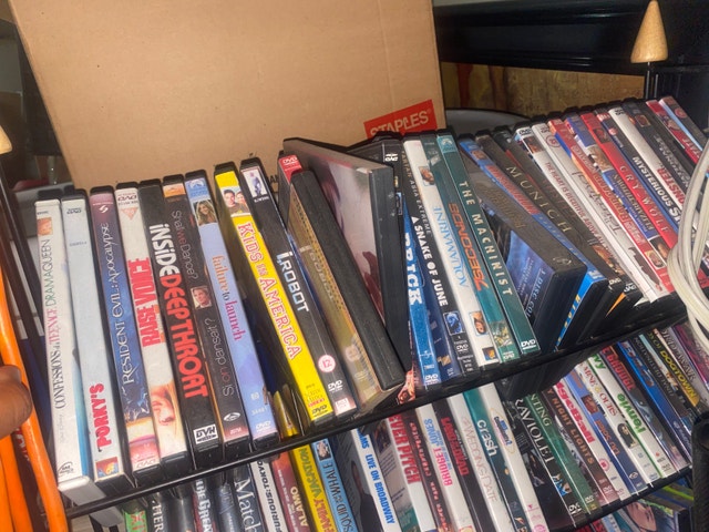 DVD Tower with large collection of DVDs - photo 3