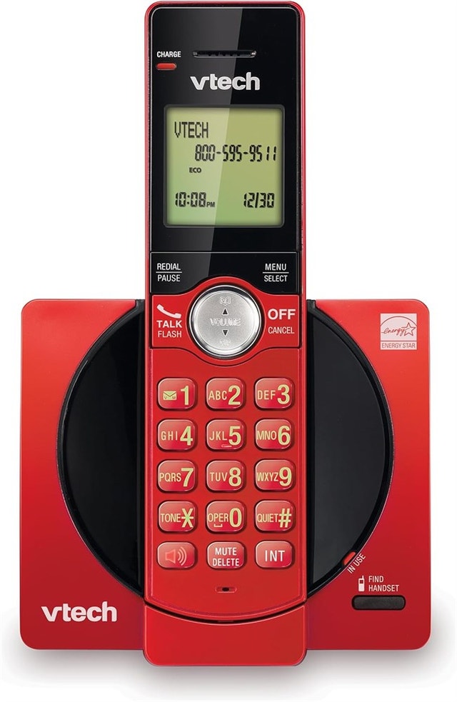 VTech DECT 6.0 Handset Cordless Phone with CID, Backlit Keypad