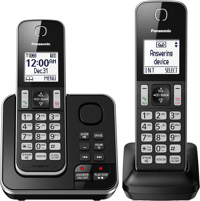 Panasonic DECT 6.0 Cordless Phone with Answering Machine
