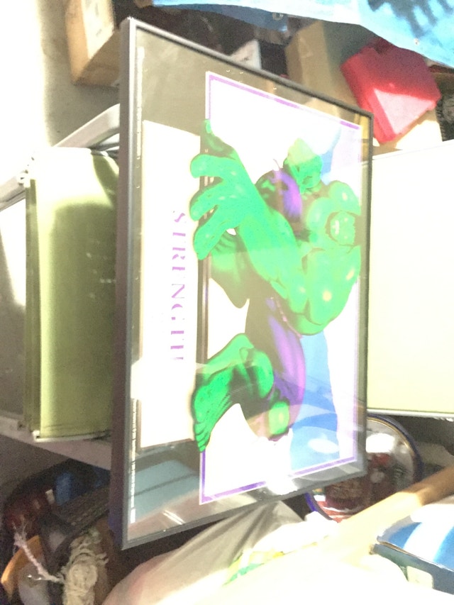 Marvel The Hulk Framed Poster