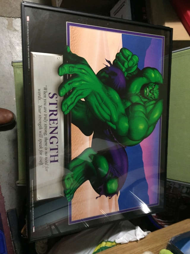 Marvel The Hulk Framed Poster - photo 4