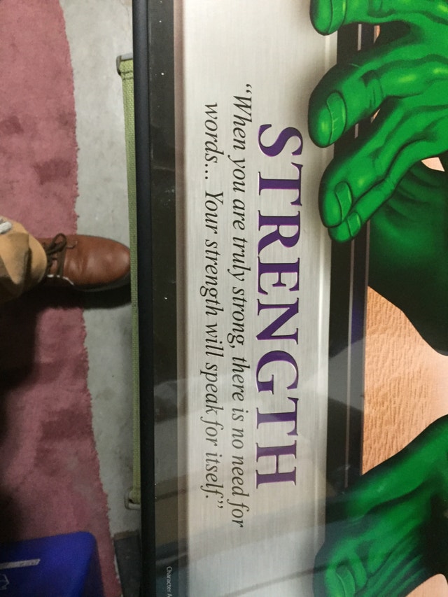 Marvel The Hulk Framed Poster - photo 5