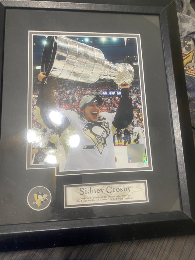 Sidney Crosby Pittsburgh Penguins Framed Photo