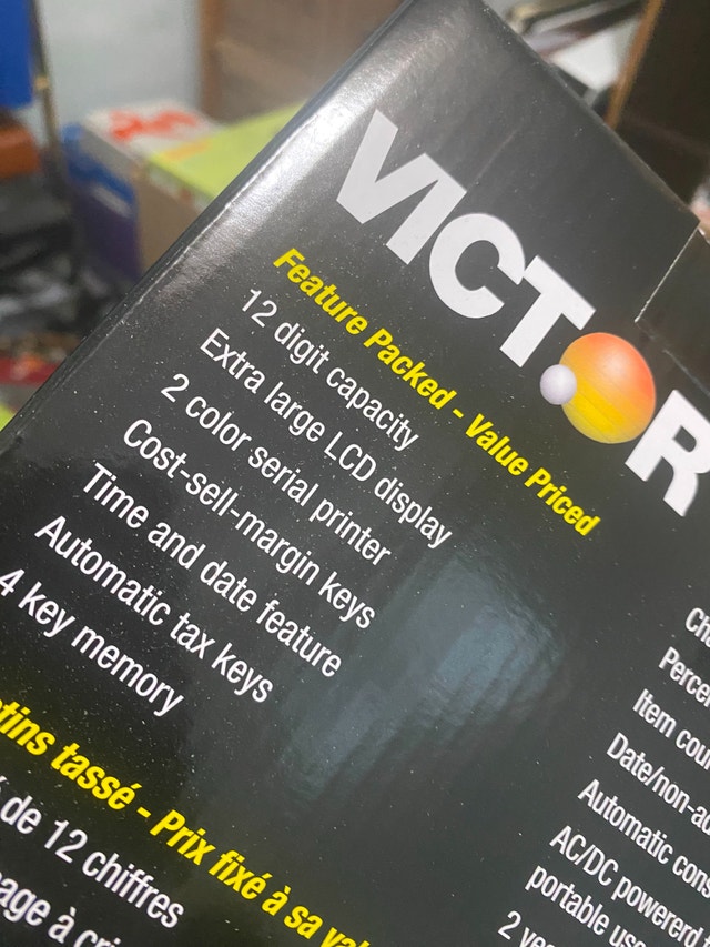 Victor 1208-2 Printing Calculator