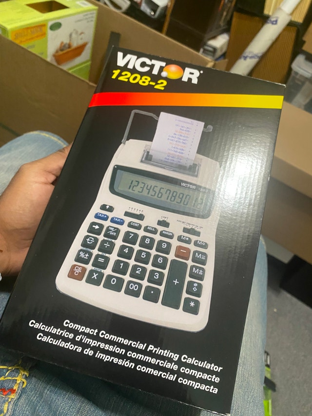 Victor 1208-2 Printing Calculator - photo 2