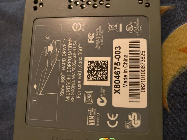Microsoft Xbox 360 Hard Drive