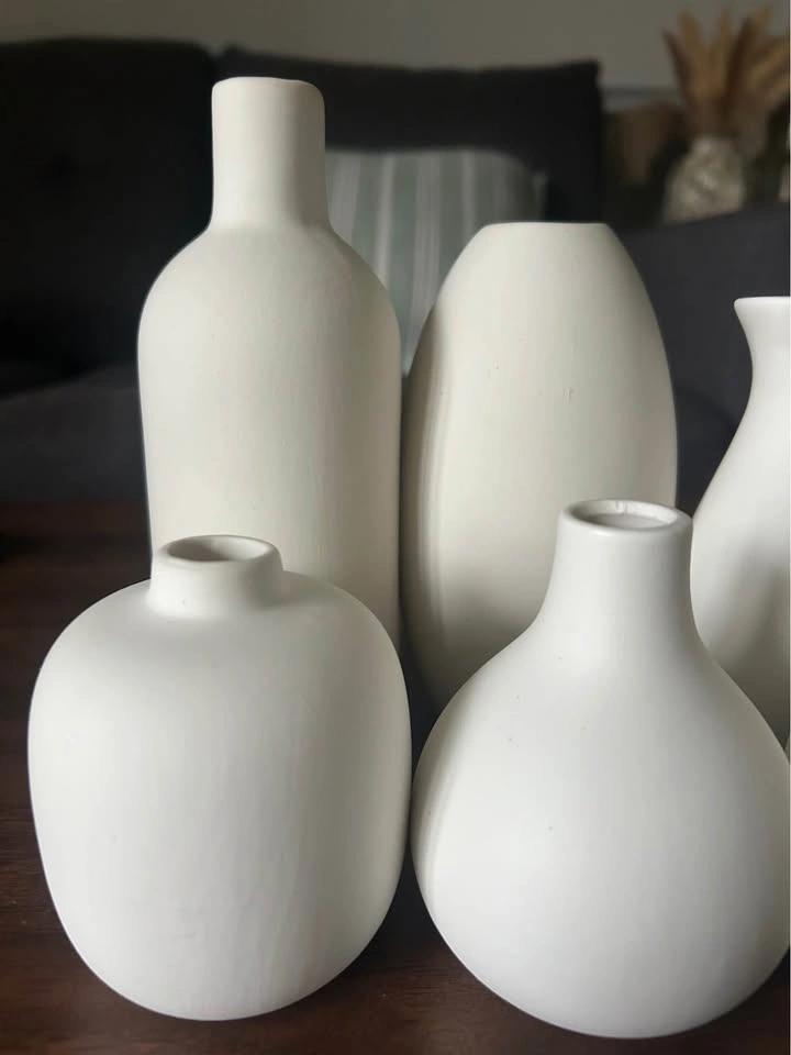 Set of 10 SMALL decorative ceramic vases - photo 2