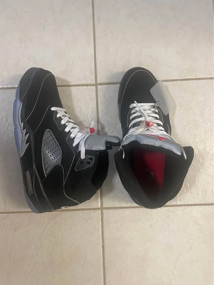 Jordan 5 Black Metalic - photo 2