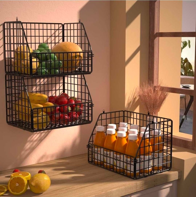 Stackable Wire Baskets - photo 4