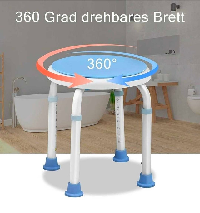 360 Degree Rotating Shower Stool - photo 5