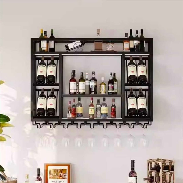 3-Tier Wall Mounted Wine Rack - photo 5