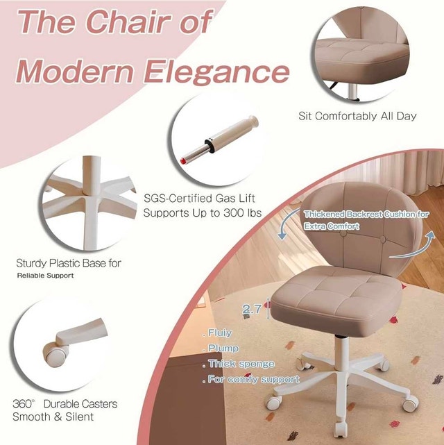 Armless Office Chair - photo 3