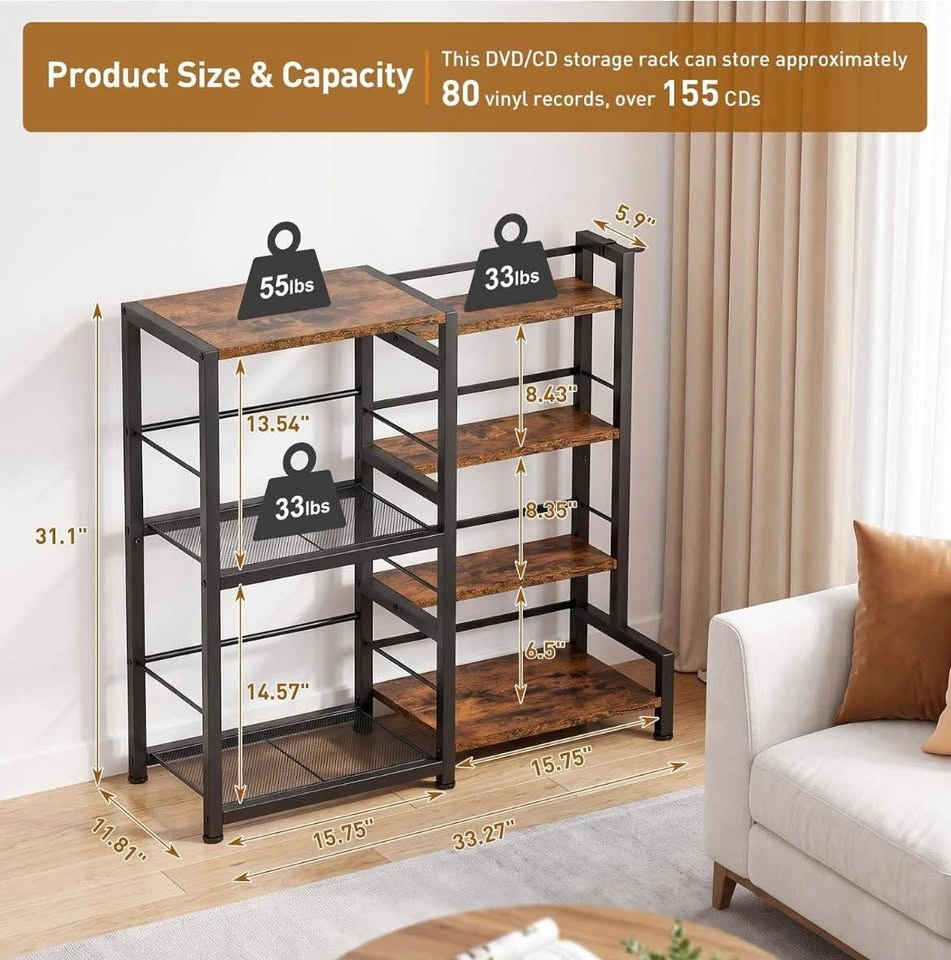 Multi-use/DVD-CD shelf - PLS READ DESCRIPTION - photo 2